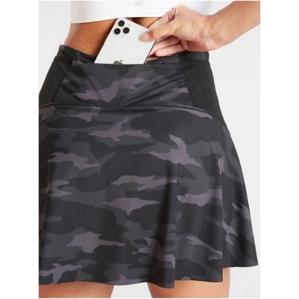 Athleta Match Point Camo High Rise Skort Women’s Size Small - Picture 3 of 11